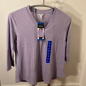 Orvis size Lrg 3/4 sleeve shirt